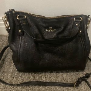 Black Kate Spade Crossbody Handbag Purse